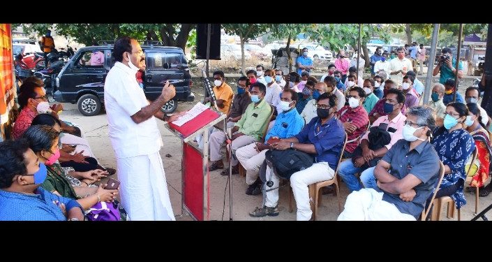 ആക്ഷന്‍ കൗണ്‍സില്‍  കാല്‍നട പ്രചരണജാഥ നടത്തി