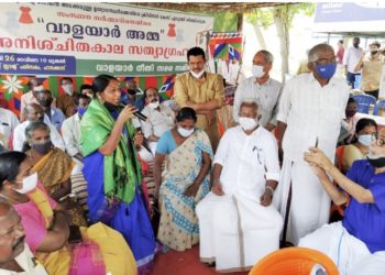 വാളയാർ: സത്യാഗ്രഹം ശക്തമാക്കുന്നു.