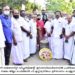 ഇന്ധനവില : ഗ്യാസ് സിലിണ്ടറിൽ റീത്ത് വച്ച് പ്രതിഷേധ സമരം