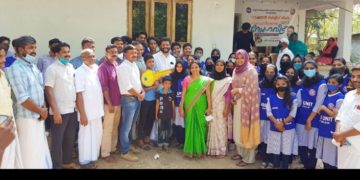 സഹപാഠിക്ക്സ്‌നേഹവീടൊരുക്കി കോട്ടോപ്പാടത്തെ  വിദ്യാർത്ഥികൾവി.കെ.ശ്രീകണ്ഠൻ എം.പി താക്കോൽദാനം നിർവ്വഹിച്ചു