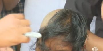ഒടുവില്‍ ആ അമ്മ തല മുണ്ഡനം ചെയ്തു; ഇനി കേരളത്തിലെ അമ്മമാര്‍ക്കിടയിലേക്ക്