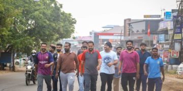 പ്രഭാതസവാരിയുമായി സരിൻ