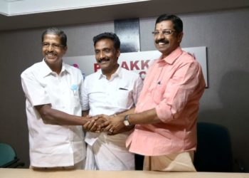 പ്രസ്സ് ക്ലബിൻ്റെ മീറ്റ് ദ പ്രസ്സ് പരിപാടിയിൽ മൂന്ന് സ്ഥാനാർത്ഥികളും ഒരുമിച്ച്