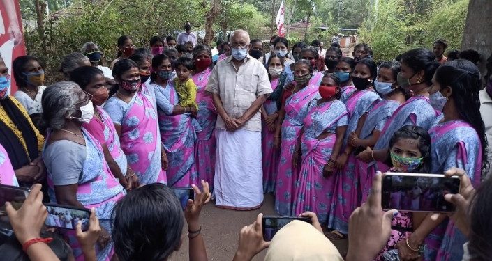 കെ.കൃഷ്ണൻകുട്ടിയുടെ പര്യടനം