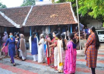 ജില്ലയിൽ രാവിലെ 11 വരെയുള്ള പോളിംഗ് ശതമാനം 26.37