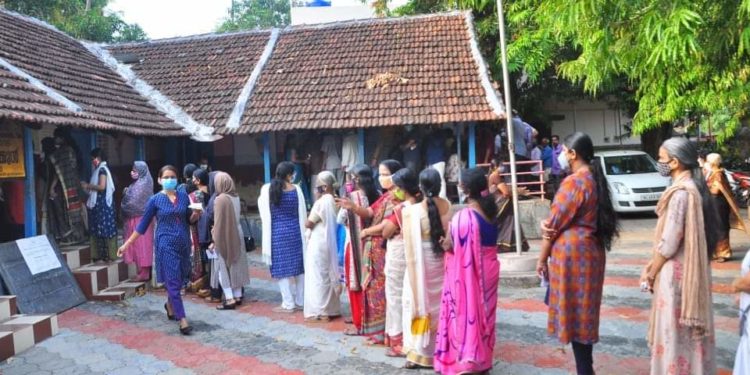 ജില്ലയിൽ രാവിലെ 11 വരെയുള്ള പോളിംഗ് ശതമാനം 26.37