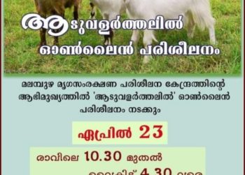 ആടുവളര്‍ത്തലില്‍ ഓണ്‍ലൈന്‍ പരിശീലനം 23ന്