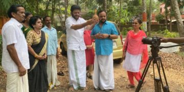 ഗാന്ധിഗിരി” യൂ ട്യൂബ് പരമ്പര ഉദ്ഘാടനവും ആദ്യ ഷൂട്ടിങ്ങും നടന്നു.