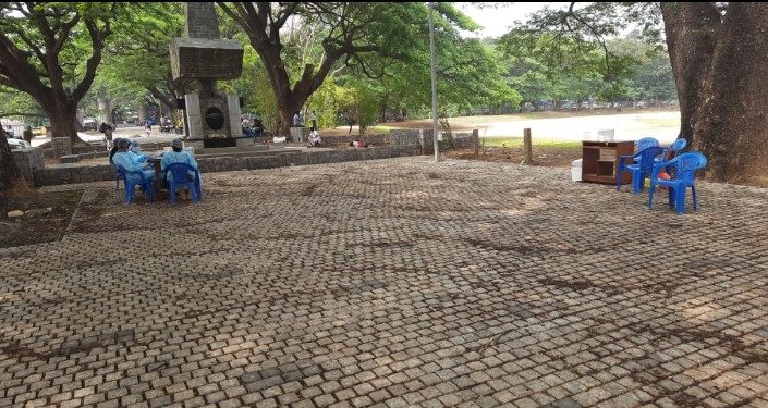 കോട്ടമൈതാനത്തെ ആർ.പി.പി.എ.ആർ.പരിശോധന ക്യാമ്പിൽ  രാവിലെ തിരക്കില്ല