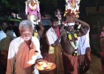 പുതൂർമാരിയമ്മൻ ക്ഷേത്ര മഹോത്സവം : കുംഭം എഴുന്നള്ളിപ്പ് നടന്നു