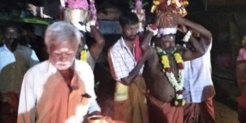 പുതൂർമാരിയമ്മൻ ക്ഷേത്ര മഹോത്സവം : കുംഭം എഴുന്നള്ളിപ്പ് നടന്നു