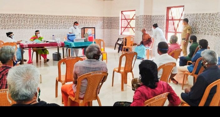 ജില്ല ജയിലിൽ കോവിഡ് വാക്സിൻ ക്യാമ്പു് നടത്തി.