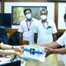 എംപ്ലോയിസ് സഹകരണ സംഘം കോവിഡ് പ്രതിരോധ ഉപകരണങ്ങൾ നൽകി