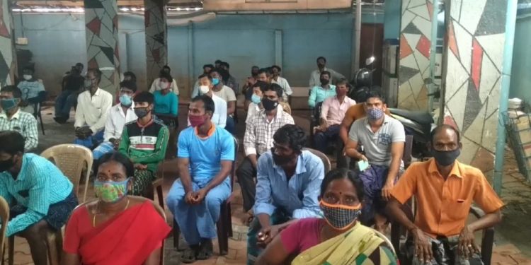 അതിഥി തൊഴിലാളികൾക്കായി ബോധവൽക്കരണ ക്യാംപ് നടത്തി