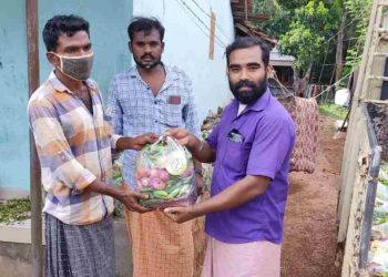 യൂത്ത് കോൺഗ്രസ്‌ പച്ചക്കറികിറ്റ് വിതരണം ചെയ്തു