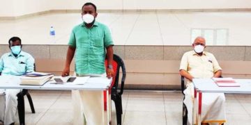 പി.പി സുമോദ് എം.എൽ.എ കോവിഡ് പ്രതിരോധ പ്രവർത്തനങ്ങൾ വിലയിരുത്തി