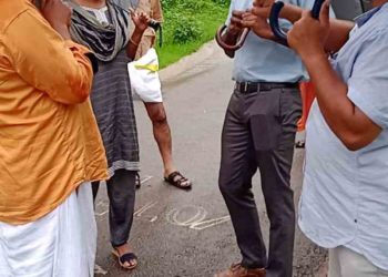 സബ്ബ് കലക്ടർ ഇടപെട്ടു: റോഡിലെ വെള്ളക്കെട്ടിനു പരിഹാരമായി.