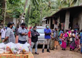 കൽച്ചാടി ആദിവാസി ഊരിൽ  ഭക്ഷ്യ കിറ്റുകൾ നൽകി ഫ്രറ്റേണിറ്റി മൂവ്മെന്റ്