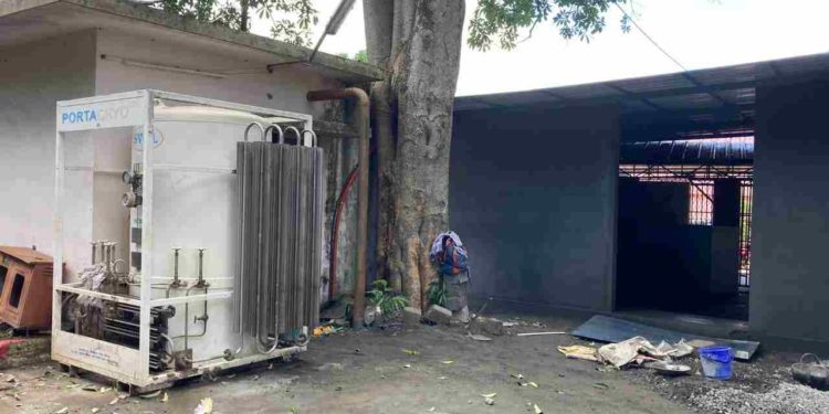 ഒറ്റപ്പാലം താലൂക്ക് ആശുപത്രിയിൽ ഓക്സിജൻ  സജ്ജീകരണം വിപുലീകരിക്കുന്നു