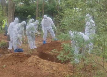 മരണാനന്തര ചടങ്ങുകൾക്ക് നേതൃത്വം നൽകി എസ്.വൈ.എസ് സാന്ത്വനം ടീം