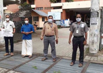 കർഷക സമരത്തിന് ഐഖ്യ ദാർഢ്യം സിവിൽ സ്റ്റേഷന് മുൻപിൽ പ്രതിഷേധിച്ചു
