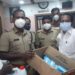 ആൾ ഇന്ത്യ വീരശൈവ സഭ പോലീസുകാർക്ക് മാസ്ക്ക് വിതരണം ചെയ്തു.