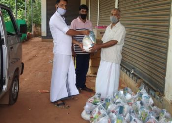 പ്രതിസന്ധികാലത്ത്  കൈത്താങ്ങായ് SDPI പ്രവർത്തകർ