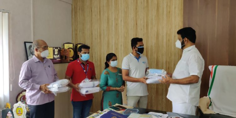 ജെസിഐ. കോവിഹെൽപ് പദ്ധതി  ഉദ്ഘാടനം എം.പി വി.കെ.ശ്രീകണ്ഠൻ