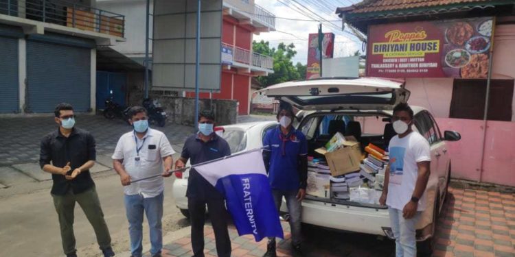 ഫ്രറ്റേണിറ്റി പുസ്തക വണ്ടി പര്യടനം ആരംഭിച്ചു