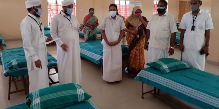 എസ് .വൈ .എസ് . ബെഡ്ഡുകൾ നൽകി