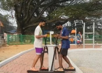 നഗരസഭയുടെ അനാസ്ഥ  ഓപ്പൺ ജിം  നശിക്കുന്നു