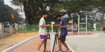 നഗരസഭയുടെ അനാസ്ഥ  ഓപ്പൺ ജിം  നശിക്കുന്നു