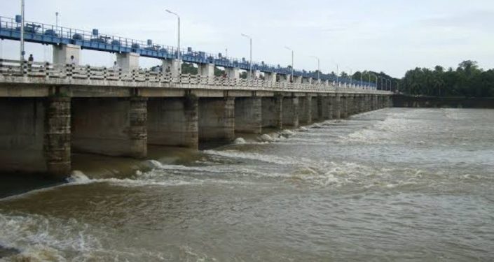 തൃത്താല വെള്ളിയാങ്കല്ലിൽ മലമ്പുഴ വെള്ളമെത്തി