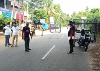 കല്ലുകുട്ടിയാൽ ജംഗ്ഷനിൽ വാഹന പരിശോധന കർശനമാക്കി