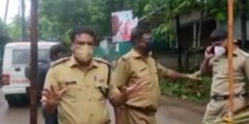മുണ്ടൂർ പഞ്ചായത്തിലെ മൂന്ന് വാർഡുകൾ  അടച്ചു