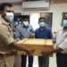 പോലീസുകാർക്ക് രണ്ടായിരം മാസ്ക് വിതരണം ചെയ്തു.