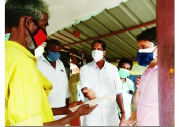 കാട്ടാനയുടെ ആക്രമണം:  കുടുംബത്തിന് ധനസഹായം നൽകി
