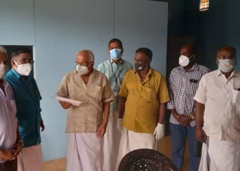 മുഖ്യമന്ത്രിയുടെ ദുരിതാശ്വാസ നിധിയിലേക്ക് കേരള വീര ശൈവ ജംഗം  ഫണ്ട്‌ കൈമാറി