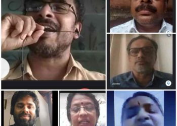 കേരളശ്ശേരിയിലെ അറബിക് ക്ലബ്ബ്  ഓണ്ലൈൻ ബോധവത്കരണം