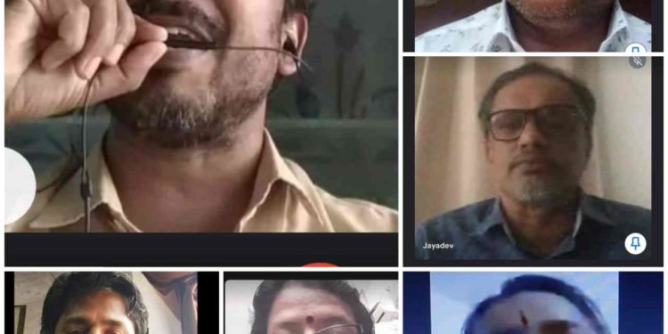 കേരളശ്ശേരിയിലെ അറബിക് ക്ലബ്ബ്  ഓണ്ലൈൻ ബോധവത്കരണം