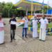 പെട്രോൾ പമ്പുകൾക്ക് മുന്നിൽ എൻ.സി.പി. ധർണ്ണ നടത്തി