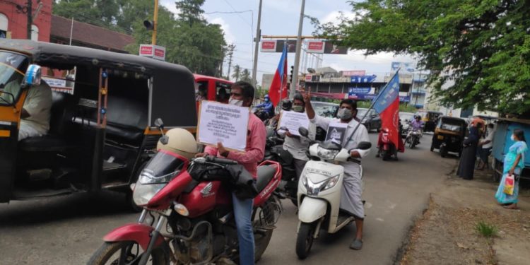 ഇന്ധന വിലവർദ്ധനവിനെതിരെ തൊഴിലാളി യൂണിയനുകളുടെ പ്രതിഷേധം