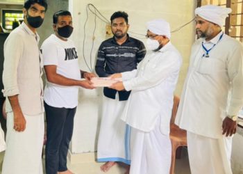 വല്ലപ്പുഴ റിയാദ് കൂട്ടായ്മയുടെ കുടുംബ സഹായ ധനം കൈമാറി