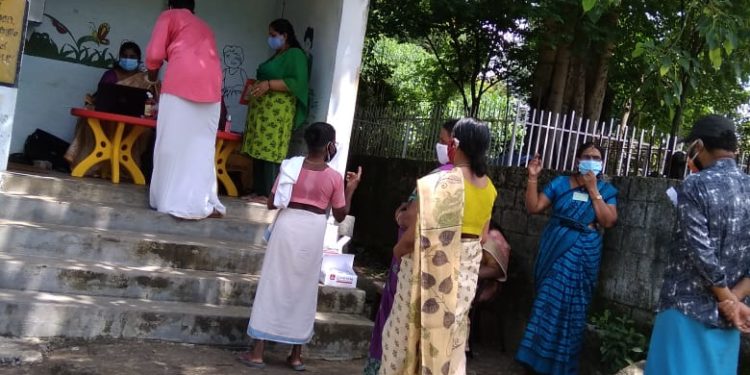 സൗജന്യ കോവിഡ് ആൻ്റിജൻടെസ്റ്റ് നടത്തി