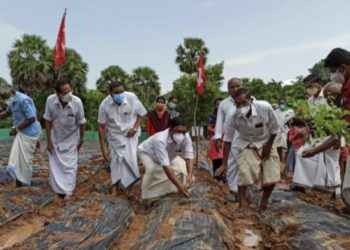 സുഭിക്ഷ കേരളം പദ്ധതി കെ ബാബു  എം എൽ. എ. ഉൽഘാടനം നിർവഹിച്ചു.