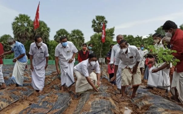 സുഭിക്ഷ കേരളം പദ്ധതി കെ ബാബു  എം എൽ. എ. ഉൽഘാടനം നിർവഹിച്ചു.