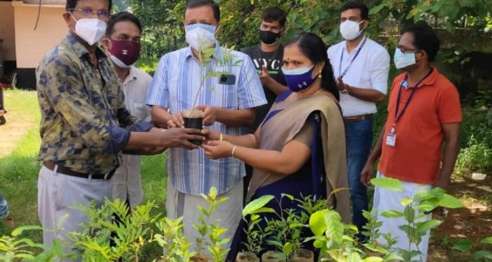 വൃക്ഷതൈക്കൾ വിതരണം ചെയ്തു.