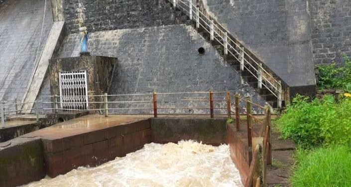 മംഗലംഡാമിൽ നിന്നും വെള്ളം തുറന്നു