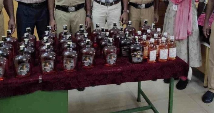 മുളയൻകാവിൽ നിന്ന് 115 ലിറ്റർ വാഷ് കണ്ടെത്തി