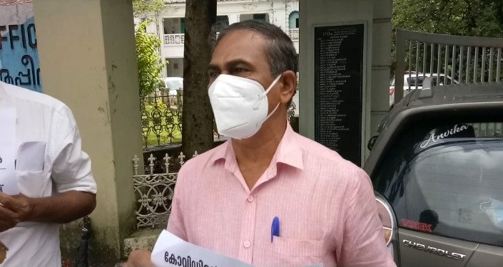 നിർമ്മാണ മേഖലയിലെ പ്രതിസന്ധി:   നിൽപ് സമരം നടത്തി.